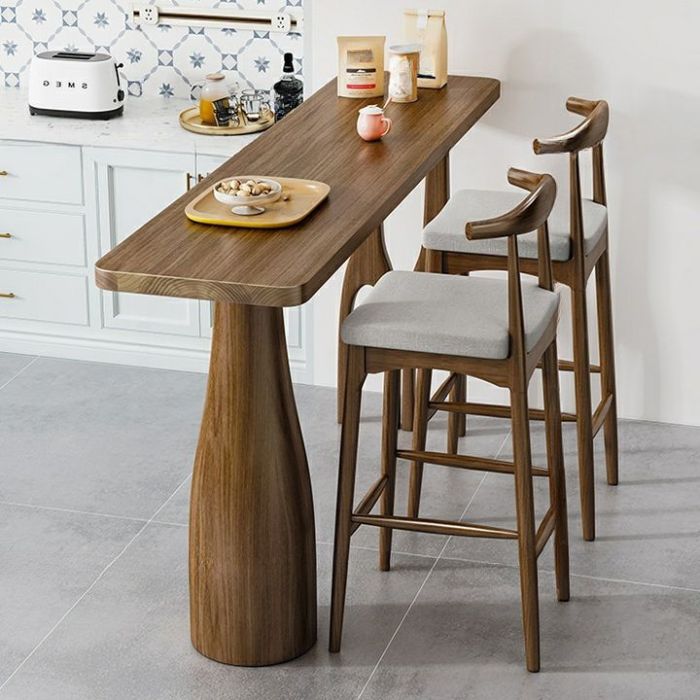 The Weathered Chest: Pub style table and chairs FINALLY complete! Tavern style pub chair furniture for bar area