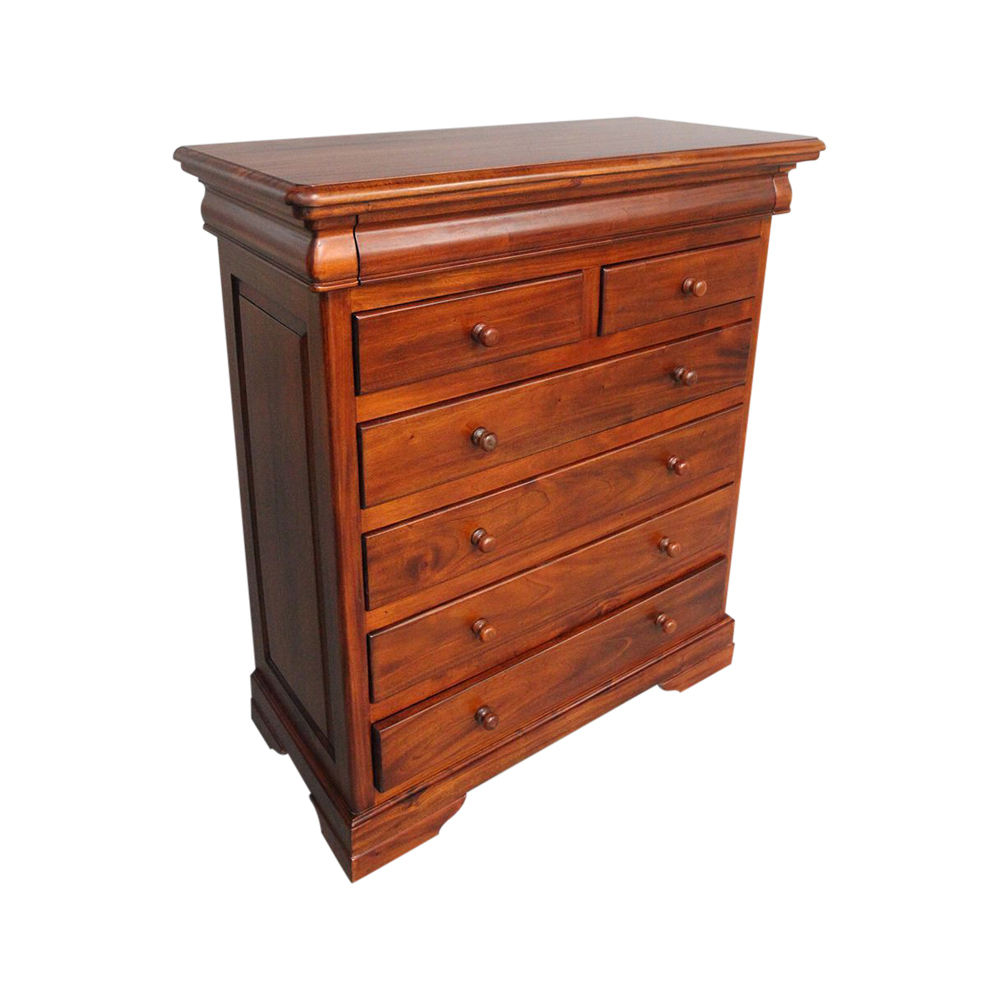 Solid Mahogany Wood Chest of Drawers / Bedroom Furniture Antique Style ... Antique replica chest furniture for bedroom