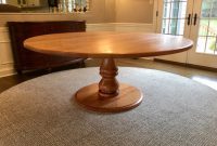 Rustic Solid Wood Sutton Pedestal Baluster Round Dining Room Table Rustic Solid Wood Sutton Pedestal Baluster Round Dining Room Table