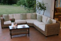 Corner sectional fabric garden sofa | Contemporary outdoor sofas ... Corner sectional fabric garden sofa | Contemporary outdoor sofas ...
