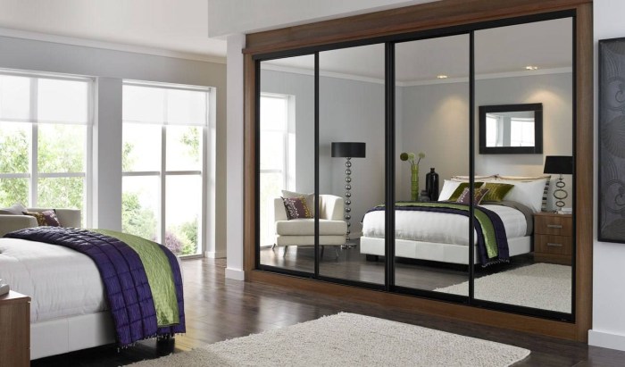 15 Best Ideas Full Mirrored Wardrobes Mirrored full-length wardrobe furniture piece