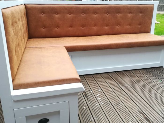 Corner kitchen bench with storage furniture