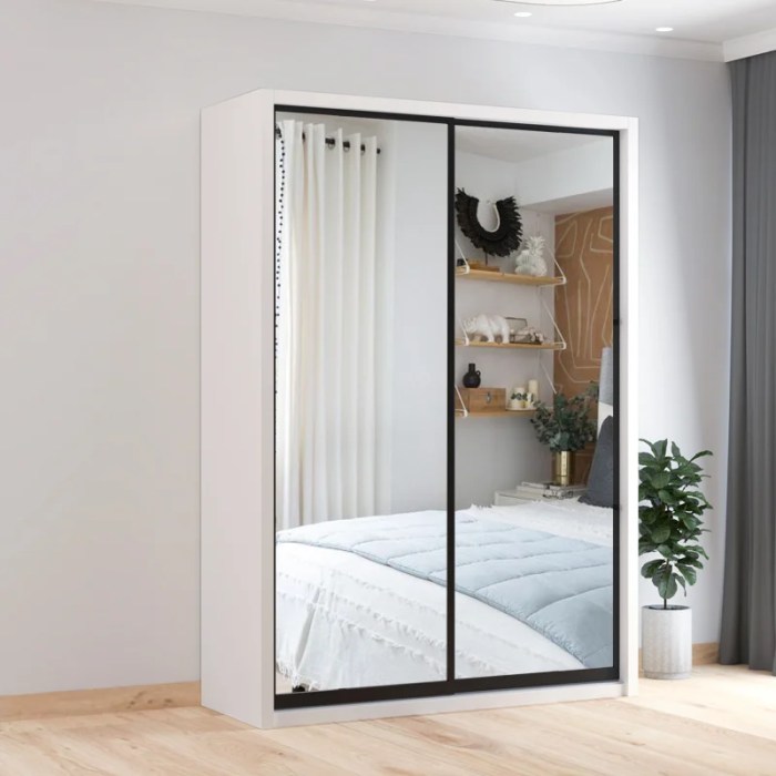 15 Best Ideas Full Mirrored Wardrobes Mirrored full-length wardrobe furniture piece
